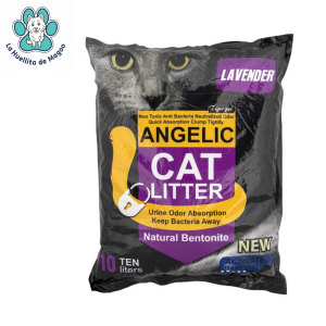 ARENA PARA GATO CON AROMA A LAVANDA 8 KILOS